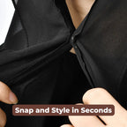 Luxe Hijab – Elegant Chiffon with Built-in Magnets