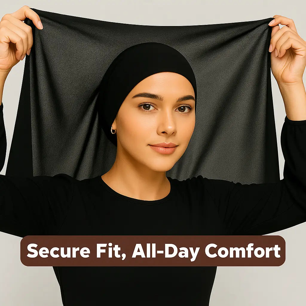 Luxe Hijab – Elegant Chiffon with Built-in Magnets