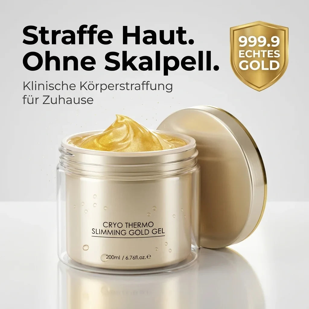 Cryo-Thermo Slimming Gold Gel™ – Klinische Körperstraffung mit echtem 999.9 Gold