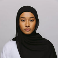 Luxe Hijab – Eleganter Chiffon mit integrierten Magneten