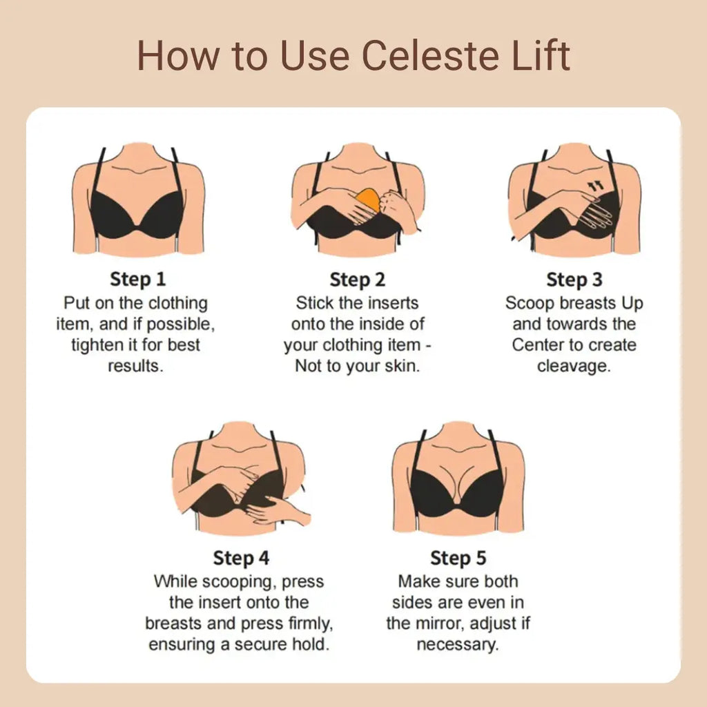 Celeste Lift - Zelfklevende inlegzolen voor onmiddellijke lift en extra steun