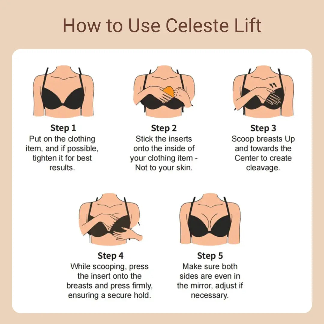 Celeste Lift - Zelfklevende inlegzolen voor onmiddellijke lift en extra steun