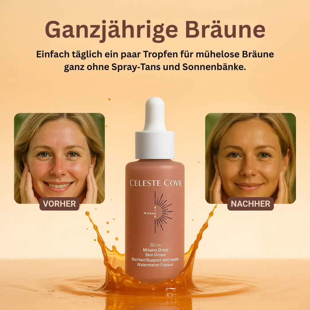 Celeste Bronze – Sonnenlose Bräunungstropfen