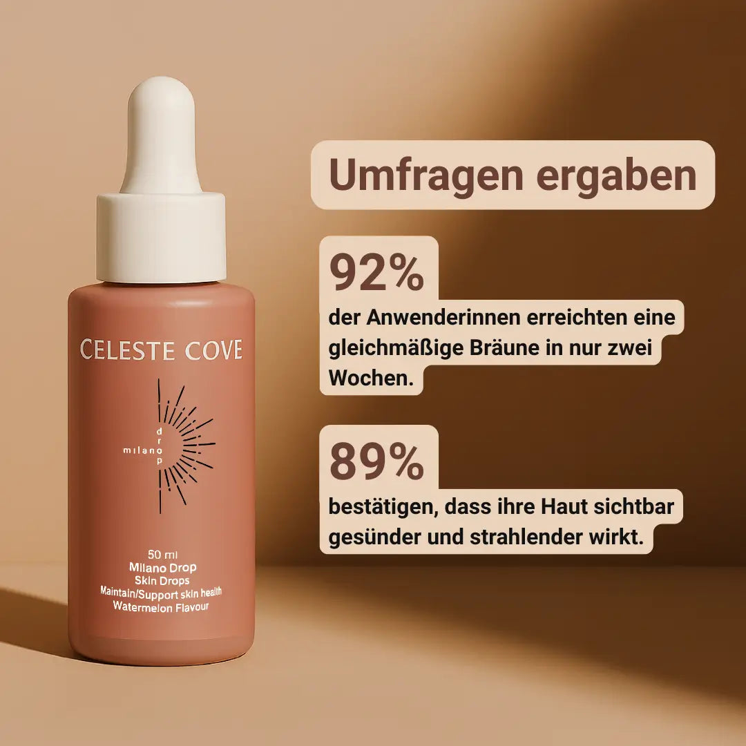 Celeste Bronze – Sonnenlose Bräunungstropfen